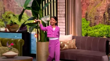 Mayoral Girl Dress Pants worn by Maia Kealoha as seen in The View on May 19, 2025