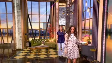 Zimmermann Polka Dot Pussybow Minidress worn by Alyssa Farah Griffin as seen in The View on May 19, 2025