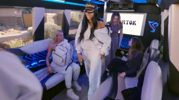 Converse White Platform Chuck Taylor All Star High Top Sneakers worn by Miranda Hope as seen in The Secret Lives of Mormon Wives (S02E06)