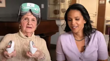 Veronica Beard Solen Cashmere Cardigan worn by Laura Jarrett as seen in Today on May 19, 2025