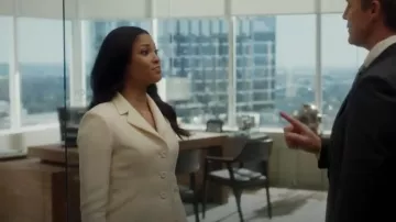 Dior 30 Montaigne Bar Jacket worn by Erica Rollins (Lex Scott Davis) as seen in Suits LA (S01E12)