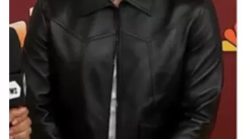 Black Leather Jacket of (Adam Levine) in E! News (S01)