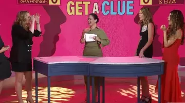 En Saison Hardin One-Shoulder Midi-Dress worn by Donna Farizan as seen in Today with Jenna & Friends on May 20, 2025