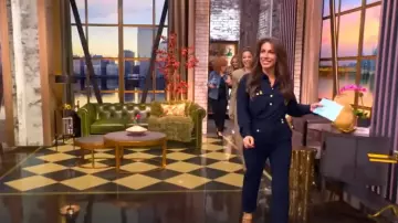 Veronica Beard Renzo Straight Crop Pants worn by Alyssa Farah Griffin as seen in The View on May 20, 2025
