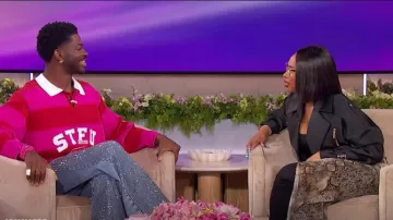 Lapointe Mesh Draped Skirt used by Jennifer Hudson as seen in The Jennifer Hudson Show on May 14, 2025