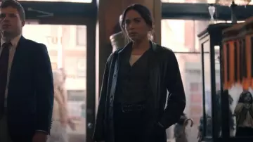 Aritzia Pacino Vest worn by Special Agent Lala Dominguez (Mariel Molino) as seen in NCIS: Origins (S01E17)