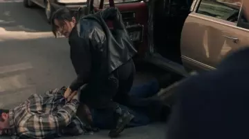 Dr. Martens 1460 Patent Leather Lace Up Boots worn by Special Agent Lala Dominguez (Mariel Molino) as seen in NCIS: Origins (S01E17)