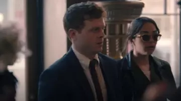 Moscot Lemtosh Monochrome Blonde SUnglasses worn by Special Agent Lala Dominguez (Mariel Molino) as seen in NCIS: Origins (S01E17)