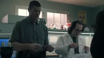 AG Aiden Solid Lyocell Button-Up Shirt worn by Leroy Jethro Gibbs (Austin Stowell) as seen in NCIS: Origins (S01E17)