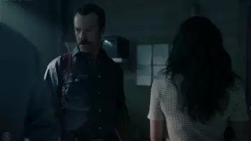 Lucky Brand Men's Twill Western worn by Special Agent Mike Franks (Kyle Schmid) as seen in NCIS: Origins (S01E18)