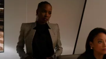 Mango Maxi Link Earrings worn by Gabi Mosley (Shanola Hampton) as seen in Found (S02E21)