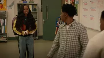 Akira Beat Mode Sweater worn by Amina (Alexis Chikaeze) as seen in All American (S07E13)