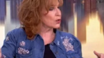 The View 2025 Joy Behar Embellished Denim Jacket
