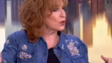 The View 2025 Joy Behar Embellished Denim Jacket