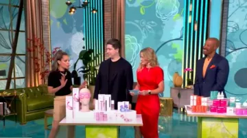 TWP Sylkie Skirt in Silk Organza worn by Sunny Hostin as seen in The View on May 21, 2025