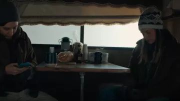 Top de Jersey de algodón Arizona Sky para mujer de Free People usado por Maggie Bell (Missy Peregrym) como se ve en FBI (S07E16)