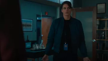 Alp N Rock Metro Bomber worn by Maggie Bell (Missy Peregrym) as seen in FBI (S07E21)