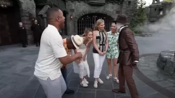 Cole Haan Grand Ambition Ayer Leather Platform Wedge Sandals worn by Dylan Dreyer as seen in Today on May 21, 2025