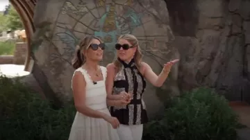 Waimari Kate Eyelet Cotton Midi-Dress worn by Savannah Guthrie as seen in Today on May 21, 2025