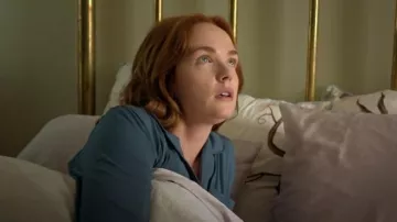 Skims Jersey Pajama Set worn by Maggie Sullivan (Morgan Kohan) as seen in Sullivan's Crossing (S03E04)