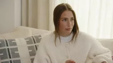 Petal & Pup Albertine Cardigan worn by Amanda Batula as seen in Summer House (S09E15)