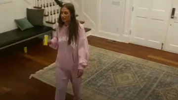 Boys Lie 1-800 Revamped Racer Hoodie worn by Amanda Batula as seen in Summer House (S09E15)