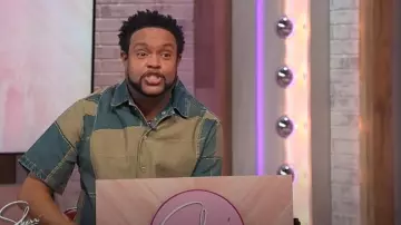 Fashion Nova Verdugo Classic Denim Shirt worn by Jawn Murray as seen in Sherri on May 16, 2025