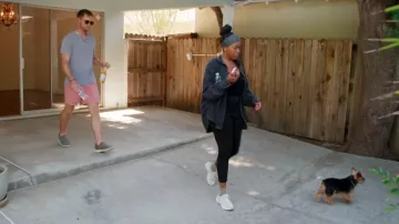 Nike Beige AL8 Sneakers worn by Jasmine Goode as seen in The Valley (S02E06)