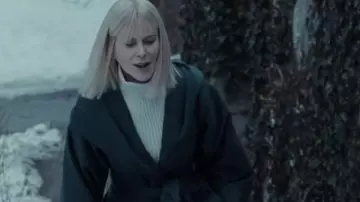 Previous Next Nine Perfect Strangers Nicole Kidman Green Hooded Coat of Masha Dmitrichenko (Nicole Kidman) in Nine Perfect Strangers (S02E02)