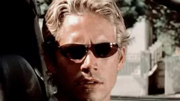 The sunglasses worn by Brian O'Conner (Paul Walker) in The Fast and the Furious