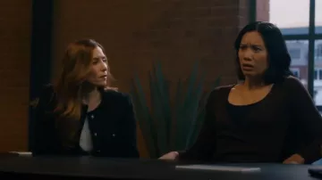 Ba & Sh Meredith Jacket worn by Susan Ireland (Sarah Levy) as seen in SurrealEstate (S03E08)