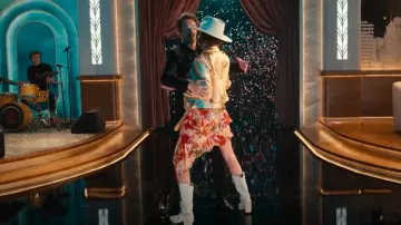 Madden Girl Embellished Cowboy Boot worn by Dance Mom (Julianne Nicholson) as seen in Hacks (S04E09)