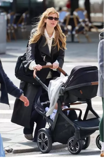By Malene Birger Sirrena Leather Coat worn by Jennifer Lawrence in New York City on May 23, 2025