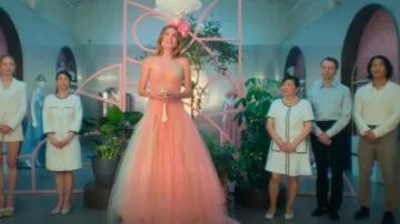 Marchesa Collection Look 14 worn by Devon DeWitt (Meghann Fahy) as seen in Sirens (S01E03)