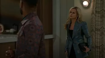 Retrofete Phoebe Clutch worn by  Vanessa McBride (Lauren Buglioli) as seen in Beyond the Gates (S01E49)