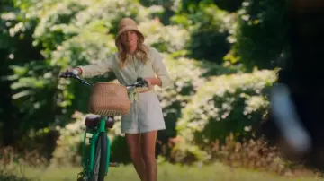 Nantucket Bike Basket Co Adult Bicycle Basket used by Simone (Milly Alcock) as seen in Sirens (S01E03)