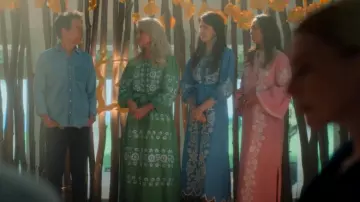 Asha By Ashley McCormick Lucia Dress worn by Cloe (Jenn Lyon) as seen in Sirens (S01E05)