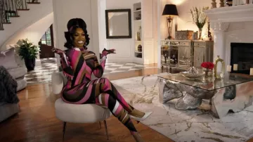 Combinaison imprimée Pucci portée par Porsha Williams vue dans The Real Housewives of Atlanta (S16E10)