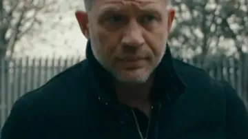 Tom Hardy MobLand 2025 Black Wool Jacket worn by Harry Da Souza (Tom Hardy) in MobLand (S01)