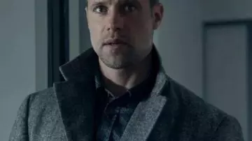 Reacher David O’Donnell Grey Coat worn by David O’Donnell (Shaun Sipos) in Reacher (S02)
