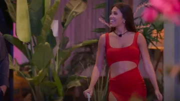 Kakigo Bodycon Maxi Long Dress worn by Nicole Vinson as seen in Sneaky Links: Dating After Dark (S01E08)