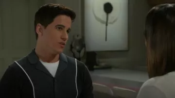 Reiss Meastro Knit Camp Shirt worn by Bradley 'Smitty' Smith (Mike C. Manning) as seen in Beyond the Gates (S01E54)