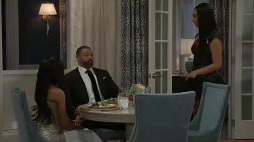 Avec Les Filles Faux-Leather Mini Skirt worn by  Chelsea Hamilton(Rhonnirose Mantilla) as seen in Beyond the Gates (S01E60)