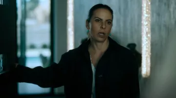 Doen Pascual Jacket worn by Ramona Sanchez (Kate del Castillo) as seen in The Cleaning Lady (S04E06)