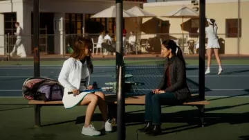 Casablanca Tennis Court Sneakers worn by Bianca Gallo (Chasty Ballesteros) as seen in The Cleaning Lady (S04E08)