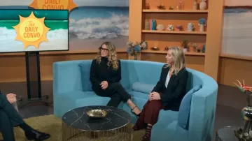 Christian Louboutin Cage Sandals worn by Evelyn Jones (Asher Keddie) as seen in Strife (S02E01)