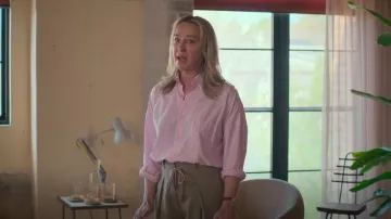Blanca Brenda Shirt worn by Evelyn Jones (Asher Keddie) as seen in Strife (S02E05)