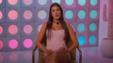 Show Me Your Mumu Chuck Corset Top worn by Avery Wadbrook as seen in Sneaky Links: Dating After Dark (S01E09)
