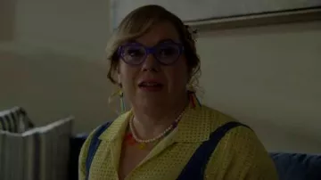 Coadipress Ufo Earrings for Women worn by Penelope Garcia (Kirsten Vangsness) as seen in Criminal Minds (S18E03)