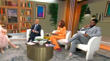 Fille préférée Le pantalon préféré porté par Gayle King tel qu’on le voit dans CBS Mornings le 27 mai 2025